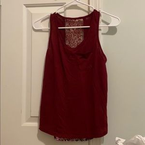 Maroon Tank Top